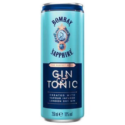 DPG Bombay Saphire Gin&Tonic 250ml