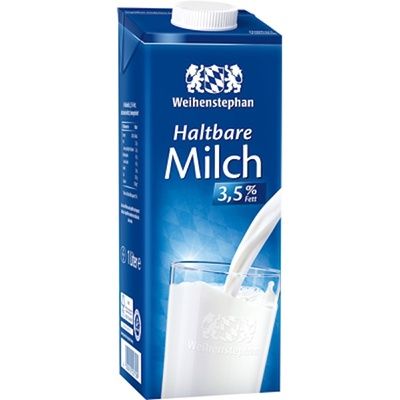 H-Vollmilch 3,5% Fett Weihenstephan