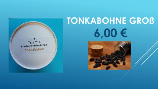 Eis Becher Tonkabohne Kraatz groß