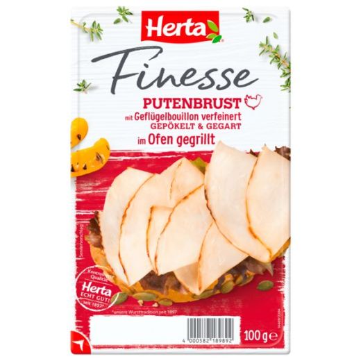 Herta Finesse Putenbrust im Ofen gegrillt