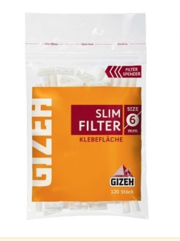 GIZEH Slim Filter 120Stk.