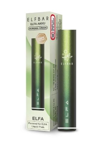 Elf Bar - Elfa Akku 500 mAh aurora-grün