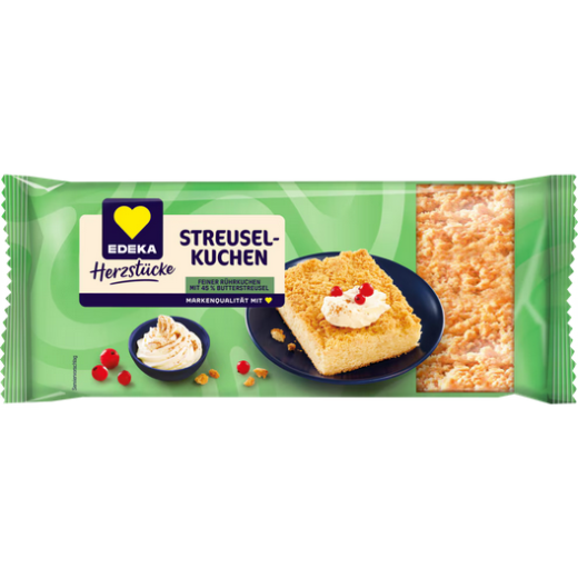 Streuselkuchen Edeka Herzstücke 400g